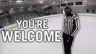 ASSISTED BY THE REF?! | GoPro Hockey | Beer League