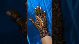 Mehandi Design For Bridal #trending #shortvideo