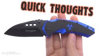 Boker Magnum Cobalt Strike assisted opening knife