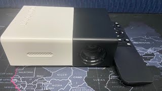 ODSCN YG-300 600 Lumens Mini Portable Projector Unboxing and Testing