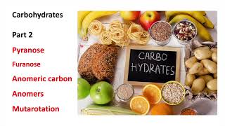 Carbohydrate part 2: hemiacetal, furanose, pyranose, anomeric carbon, alpha and beta anomers