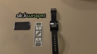 SlickWraps Carbon Fiber Wrap for Pebble! - Installation & Review