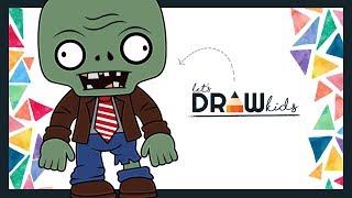 Drawing Zombies | Zombie Chibi | Zombies vs Plants + EXTRA Animations