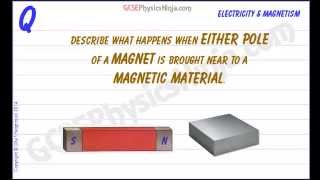 GCSE Physics - The Effect of Magnets Near Magnetic Materials