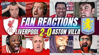 LIVERPOOL & VILLA FANS REACTION TO LIVERPOOL 2-0 ASTON VILLA | 24/25 PREMIER LEAGUE