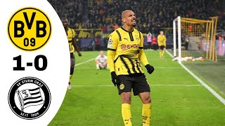 Dortmund 1-0 Sturm Highlights | UEFA Champions League 2024/2025