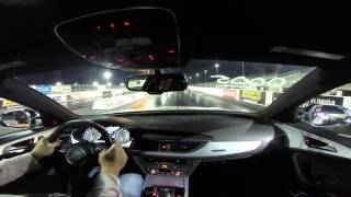 2013 Audi S6 w/APR Stage 1 Software (100 octane) 1/4 mile drag race PBIR 2/13/15 3 of 5