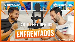 ¡ENFRENTADOS POR ESTA IMPRESORA 3D! 🤜🏽 💥 🥊  ¿Es tan buena la Artillery Genius? 😲  vs @Tu rincón 3d