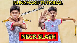 NUNCHAKU TUTORIAL | TRIK SIMPLE | NECK SLASH