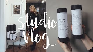 Studio Vlog | Nya etiketter till mina Art Prints | | |  Elin Kero