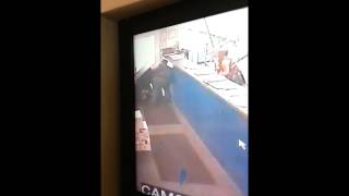 Funny Moment Caught on CCTV