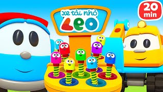 Xe tải nhỏ Leo. Phim hoạt hình cho trẻ em bằng Tiếng Việt. Ô tô và Xe tải cho trẻ em @CartoonsForKidsViet