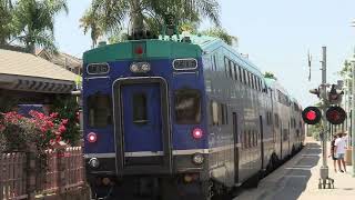 Passenger Trains in Carlsbad Village! July 2024!