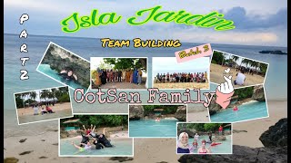 Part 2 Team Building in Isla Jardin |My First Vlog in the Philippines