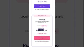 Pricing Table using HTML CSS + Responsive Source code