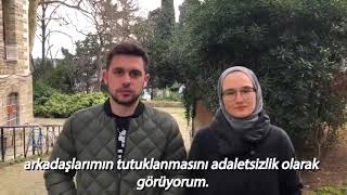 BOĞAZİÇİLİ DİNDAR ÖĞRENCİLER, ARKADAŞLARINA SAHİP ÇIKTI