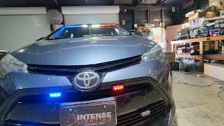 ILMODS - 2018 Toyota Corolla, Feniex Industries Police Lights & Siren Install, Red Blue Cop Install