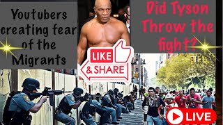 Did Tyson Trrow the Fight? YouTubers spreading fear (Da Panel)