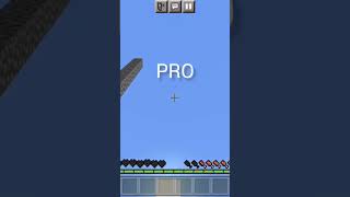 NOOBvsPRO HACKER پارکور تو #shorts #minecraft ماینکرافت