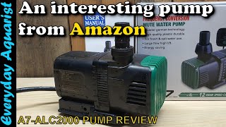 Seabillion A7 ALC Series Submersible Aquarium Pump | NO.17 Frequency Conversion Water Pump REVIEW