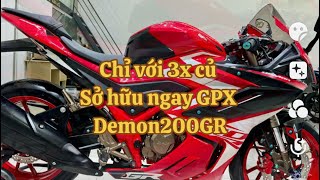 Mới về GPX Demon200GR cực đẹp, chính chủ , BSTP, giá tốt#xuanbinh #automobile