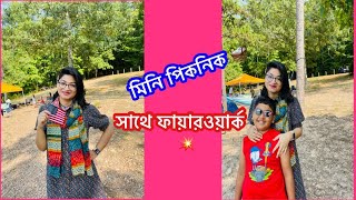 মিনি পিকনিক ছুটির দিনে |আমেরিকার স্বাধীনতা দিবসে ফায়ার ওয়ার্কস | Our Summer Picnic and Fireworks