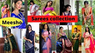 meesho sarees collection 2022 #lowprice &best quality #all codes &Prices #cod & free shipping