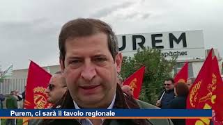 Purem, ci sarà il tavolo regionale