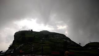 Nane Ghat in monsoon, Clouds dance.