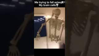 My brain cells, when I go to bed💀 #funny #memes #funnyvideo