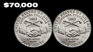 MOST VALUABLE RARE JEFFERSON NICKEL COINS WORTH A LOT OF MONEY! COINS WORTH MONEY