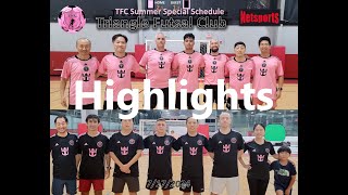 7/17/2024 Wednesday 9:00pm - Triangle Futsal Club (TFC) - 6v6 futsal game (Highlights)