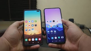 OnePlus 7 Pro vs Galaxy S10 Plus (SpeedTest)