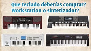 que teclado comprar, Sintetizador o Workstation. yamaha psr, korg pa series, teclados en Workstation