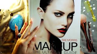 ASMR Makeup Book Tapping & Page Flipping ✨ Face Tracing & Brushing ✨ Inaudible Whispering