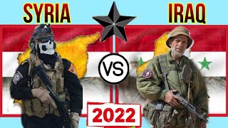 Comparison of Iraq and Syria Military Strengths (2022)