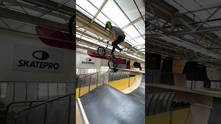 Slow Motion 360 Tailwhip to Barspin!🔥 #bmx #shorts