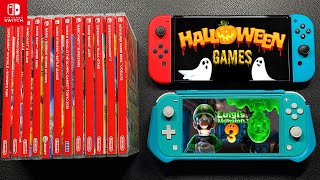 Top 10 Halloween Games on Nintendo Switch | Which one is your favorite ?