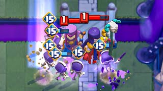 Evolved Skeleton Level 15 vs Witch Level 1