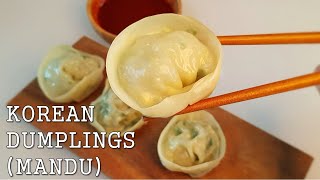 Korean dumplings(Mandu, 만두)