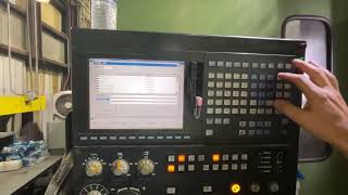 Mazak PT20, M730L: how to save PLC LADDER project into a USB memory