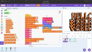 Scratch Text Output Sprite Part 2 - Behind The Scenes