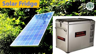 Running fridge on solar power