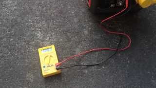 voltage sag of Honda EU2000i powering a Kerstner roof top AC