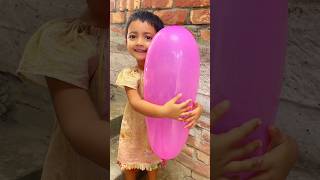 Cute baby Jhim playing with balloons  #jhim #jhimbd #cute  #cutebaby #balloon