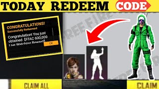 FREE FIRE REDEEM CODE TODAY 10 DECEMBER