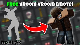 How to Get The Free Vroom Vroom Emote in Roblox  Limited Event