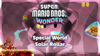 Super Mario Bros. Wonder • SP-6 "Deep Magma Bog Special Solar Rollar" 100%