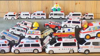 Miniature cars that everyone loves. The ambulance ran fine.