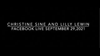 Facebook Live with Christine Sine and Lilly Lewin 9-29-21